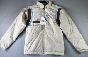 SPECIAL BLEND ~ Winter Ski Jacket Colorblock Beige Brown Blue, Men's Size S, NEW